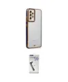 ieg™ Galaxy A53 5G Kılıf Çekirdek Klasik Serisi - Şeffaf Uv Polymer Nano Ekran Koruyucu