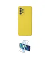 ieg™ Galaxy A53 5G Kılıf Çekirdek Modern Serisi - Siyah 3D Antistatik Cam Ekran Koruyucu