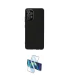 ieg™ Galaxy A53 5G Kılıf Çekirdek Modern Serisi - Siyah 3D Antistatik Cam Ekran Koruyucu
