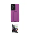 ieg™ Galaxy A53 5G Kılıf Çekirdek Yansıma - Şeffaf Temperli Cam Ekran Koruyucu