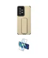 ieg™ Galaxy A53 5G Kılıf Çekirdek Yansıma - Siyah 3D Antistatik Cam Ekran Koruyucu
