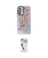 ieg™ Galaxy A53 5G Kılıf Siluet Çizgi Koleksiyonu - Şeffaf Uv Polymer Nano Ekran Koruyucu