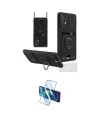 ieg™ Galaxy A53 5G Kılıf Vadi Form Prime - Siyah 3D Antistatik Cam Ekran Koruyucu