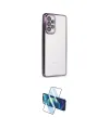ieg™ Galaxy A53 5G Kılıf Vadi Minimal - Siyah 3D Antistatik Cam Ekran Koruyucu