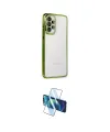 ieg™ Galaxy A53 5G Kılıf Vadi Minimal - Siyah 3D Antistatik Cam Ekran Koruyucu