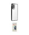 ieg™ Galaxy A53 5G Kılıf Vadi Minimal - Siyah 6D Mat Seramik Hayalet Nano Ekran Koruyucu