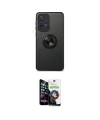 ieg™ Galaxy A53 5G Kılıf Yörünge Çizgi - Şeffaf Temperli Cam Ekran Koruyucu
