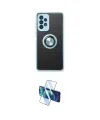 ieg™ Galaxy A53 5G Kılıf Yörünge Çizgi - Siyah 3D Antistatik Cam Ekran Koruyucu