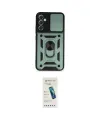 ieg™ Galaxy A54 5G Kılıf Ahenk Klasik - Şeffaf Pasifik Cam Ekran Koruyucu