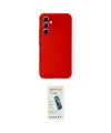 ieg™ Galaxy A54 5G Kılıf Ahenk Serisi - Şeffaf Pasifik Cam Ekran Koruyucu