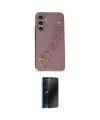 ieg™ Galaxy A54 5G Kılıf Nova Işık Prime - Siyah 3D Antistatik Hayalet Cam Ekran Koruyucu