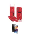 ieg™ Galaxy A54 5G Kılıf Vadi Form Prime - Siyah 3D Antistatik Mat Seramik Nano Ekran Koruyucu