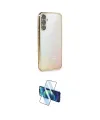 ieg™ Galaxy A54 5G Kılıf Vadi Minimal - Siyah 3D Antistatik Seramik Nano Ekran Koruyucu