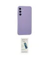 ieg™ Galaxy A55 5G Kılıf Ahenk Serisi - Şeffaf Pasifik Cam Ekran Koruyucu
