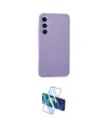 ieg™ Galaxy A55 5G Kılıf Ahenk Serisi - Siyah 3D Antistatik Cam Ekran Koruyucu