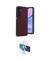 ieg™ Galaxy A55 5G Kılıf Kıvılcım Işık Serisi - Siyah 3D Antistatik Cam Ekran Koruyucu