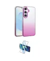 ieg™ Galaxy A55 5G Kılıf Kıvılcım Minimal Özel Seri - Siyah 3D Antistatik Cam Ekran Koruyucu