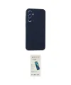 ieg™ Galaxy A55 5G Kılıf Kozmos Yansıma Özel Seri - Şeffaf Pasifik Cam Ekran Koruyucu