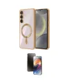 ieg™ Galaxy A55 5G Kılıf Nova Işık Özel Seri - Siyah 3D Antistatik Mat Seramik Nano Ekran Koruyucu