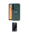 ieg™ Galaxy A55 5G Kılıf Nova Yansıma Prime - Siyah 3D Antistatik Hayalet Cam Ekran Koruyucu
