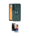 ieg™ Galaxy A55 5G Kılıf Nova Yansıma Prime - Siyah 3D Antistatik Mat Seramik Nano Ekran Koruyucu