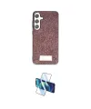 ieg™ Galaxy A55 5G Kılıf Vadi Klasik Serisi - Siyah 3D Antistatik Cam Ekran Koruyucu