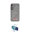 ieg™ Galaxy A55 5G Kılıf Vadi Klasik Serisi - Siyah 3D Antistatik Cam Ekran Koruyucu