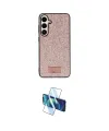 ieg™ Galaxy A55 5G Kılıf Vadi Klasik Serisi - Siyah 3D Antistatik Cam Ekran Koruyucu
