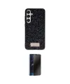 ieg™ Galaxy A55 5G Kılıf Vadi Klasik Serisi - Siyah 3D Antistatik Hayalet Cam Ekran Koruyucu