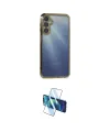 ieg™ Galaxy A55 5G Kılıf Vadi Minimal - Siyah 3D Antistatik Cam Ekran Koruyucu