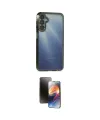 ieg™ Galaxy A55 5G Kılıf Vadi Minimal - Siyah 3D Antistatik Mat Seramik Nano Ekran Koruyucu