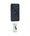 ieg™ Galaxy A55 5G Kılıf Yörünge Çizgi - Şeffaf Pasifik Cam Ekran Koruyucu