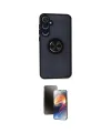 ieg™ Galaxy A55 5G Kılıf Yörünge Çizgi - Siyah 3D Antistatik Mat Seramik Nano Ekran Koruyucu