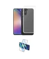 ieg™ Galaxy A55 5G Kılıf Zirve Doku - Siyah 3D Antistatik Cam Ekran Koruyucu