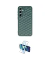 ieg™ Galaxy A55 5G Kılıf Zirve Form - Siyah 3D Antistatik Cam Ekran Koruyucu
