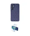ieg™ Galaxy A55 5G Kılıf Zirve Form - Siyah 3D Antistatik Cam Ekran Koruyucu