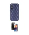 ieg™ Galaxy A55 5G Kılıf Zirve Form - Siyah 3D Antistatik Mat Seramik Nano Ekran Koruyucu