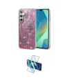 ieg™ Galaxy A55 5G Kılıf Zirve Modern Prime - Siyah 3D Antistatik Cam Ekran Koruyucu