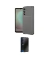 ieg™ Galaxy A56 Kılıf Eksen Form Prime - Siyah 3D Antistatik Hayalet Cam Ekran Koruyucu