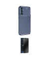 ieg™ Galaxy A56 Kılıf Eksen Form Prime - Siyah 3D Antistatik Hayalet Cam Ekran Koruyucu