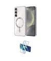 ieg™ Galaxy A56 Kılıf Nova Işık Özel Seri - Siyah 3D Antistatik Seramik Nano Ekran Koruyucu