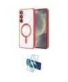ieg™ Galaxy A56 Kılıf Nova Işık Özel Seri - Siyah 3D Antistatik Seramik Nano Ekran Koruyucu