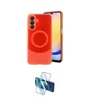 ieg™ Galaxy A56 Kılıf Ufuk Serisi - Siyah 3D Antistatik Cam Ekran Koruyucu