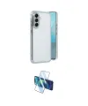 ieg™ Galaxy A56 Kılıf Vadi Minimal - Siyah 3D Antistatik Seramik Nano Ekran Koruyucu