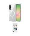 ieg™ Galaxy A57 5G Kılıf Ahenk Minimal Serisi - Şeffaf 3D Antistatik Seramik Nano Ekran Koruyucu