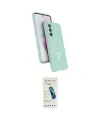 ieg™ Galaxy A57 5G Kılıf İz Işık Koleksiyonu - Şeffaf Pasifik Cam Ekran Koruyucu