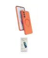 ieg™ Galaxy A57 5G Kılıf İz Işık Koleksiyonu - Şeffaf Pasifik Cam Ekran Koruyucu