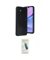 ieg™ Galaxy A57 5G Kılıf Kıvılcım Işık Serisi - Şeffaf Pasifik Cam Ekran Koruyucu