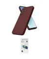 ieg™ Galaxy A57 5G Kılıf Kozmos Yansıma Özel Seri - Şeffaf 3D Antistatik Cam Ekran Koruyucu