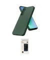 ieg™ Galaxy A57 5G Kılıf Kozmos Yansıma Özel Seri - Şeffaf 3D Antistatik Hayalet Cam Ekran Koruyucu